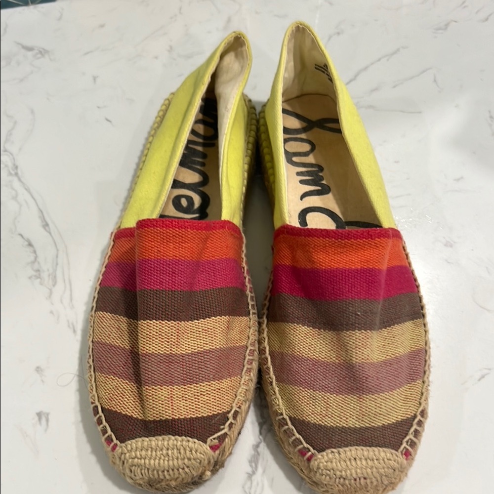 Sam Edelman Colorful Striped Espadrilles